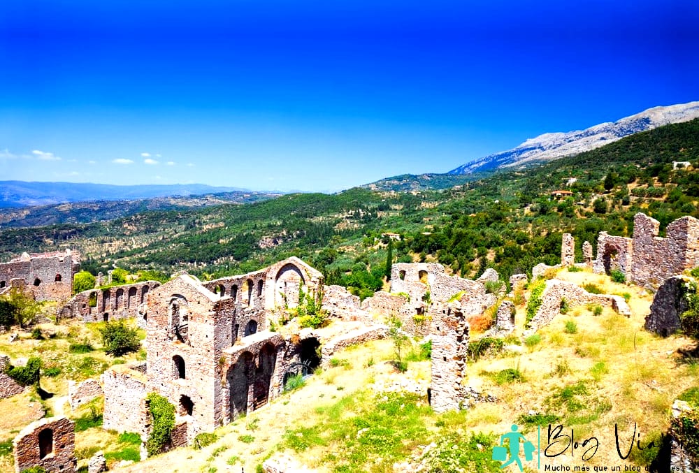 15 lugares imperdibles en Grecia - Mystras 15 lugares imperdibles en Grecia - Mystras