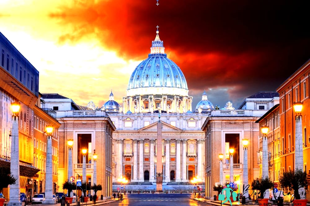 Destinations from films and TV Vatican City