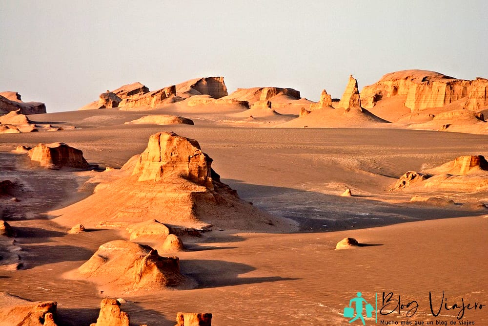 Destinos más cálidos Desierto de Lut, Irán Destinos más cálidos Desierto de Lut, Irán