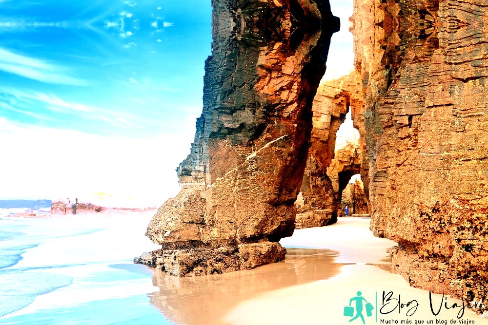 Playa de Las Catedrales Galicia España Playa de Las Catedrales Galicia España