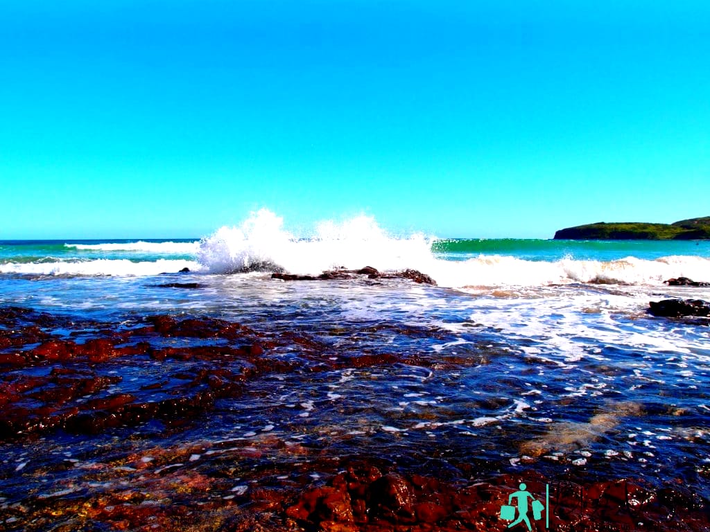Rocas de la playa de Killalea