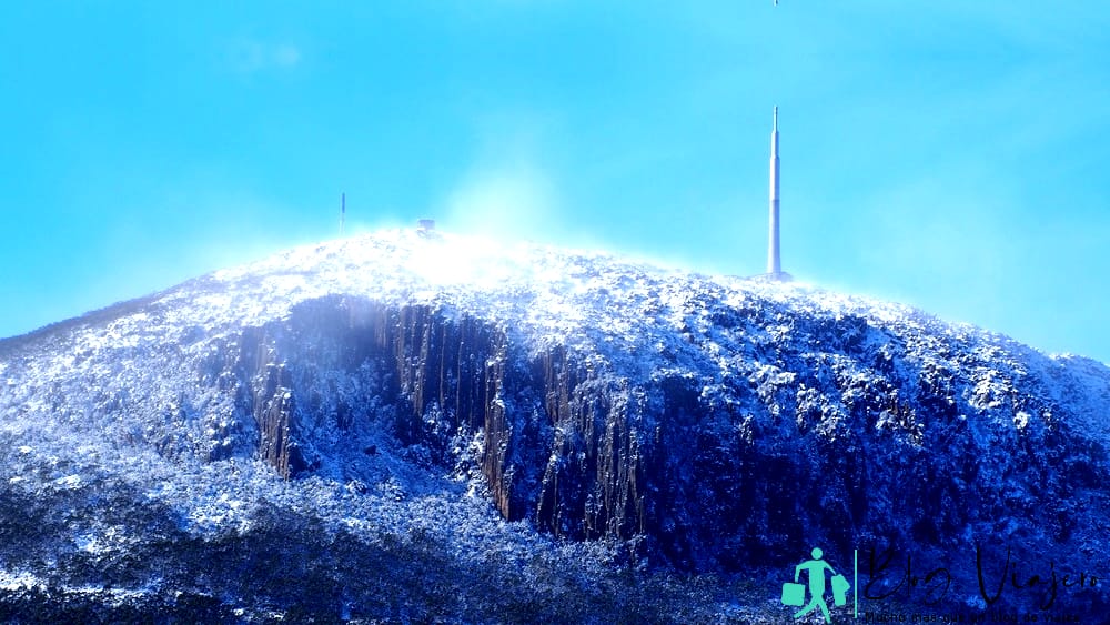 Mount Wellington, Tasmania - ¿Nieva en Australia?