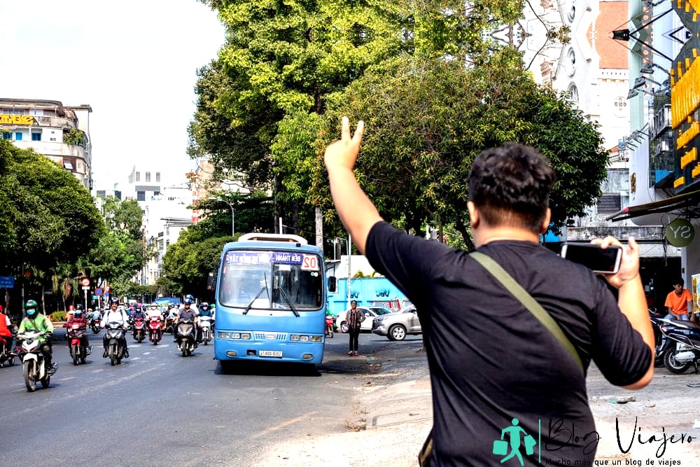 Transporte de Saigón Vietnam