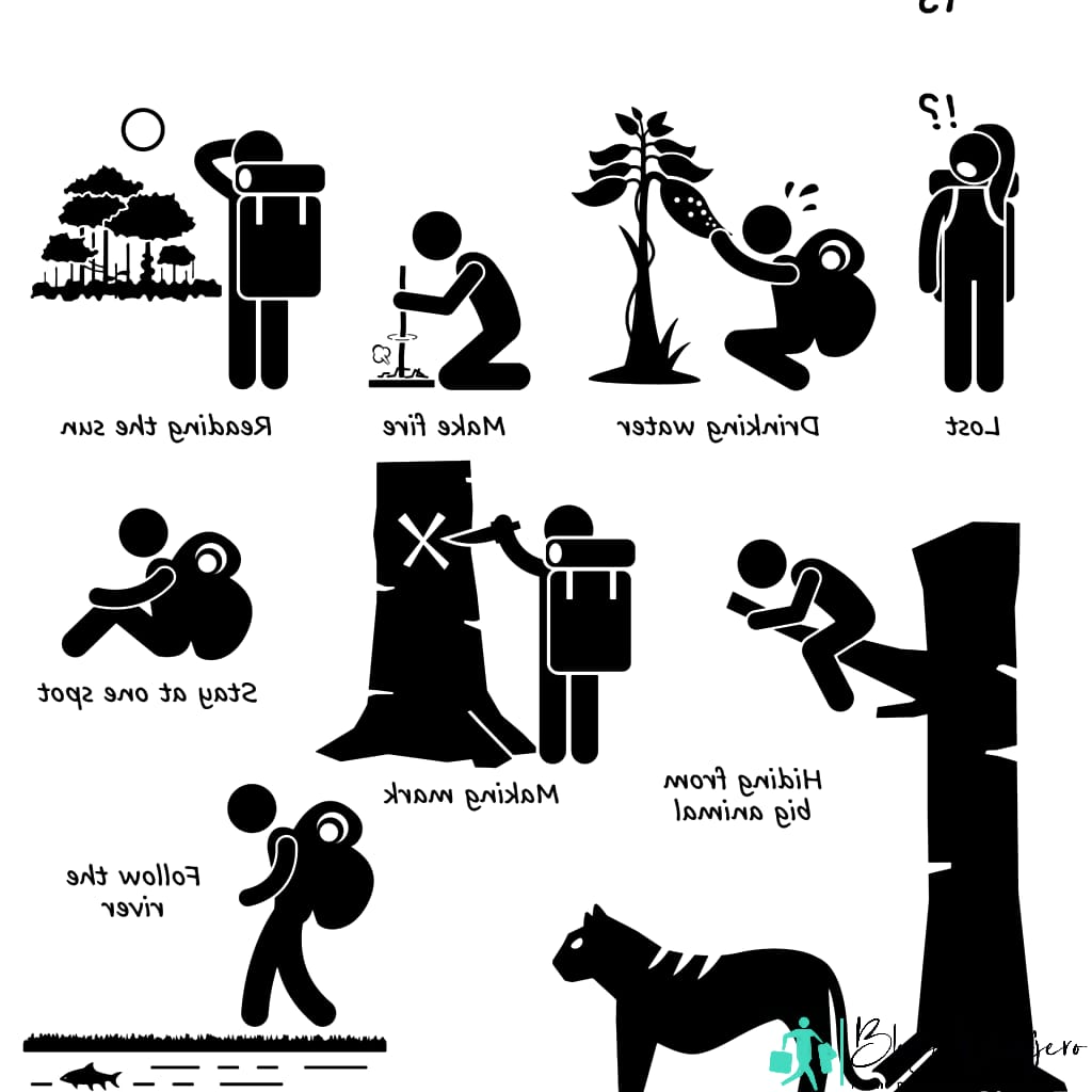 Consejos de supervivencia Guías durante el senderismo