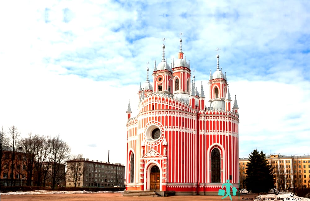 La Iglesia Chesme San Petersburgo