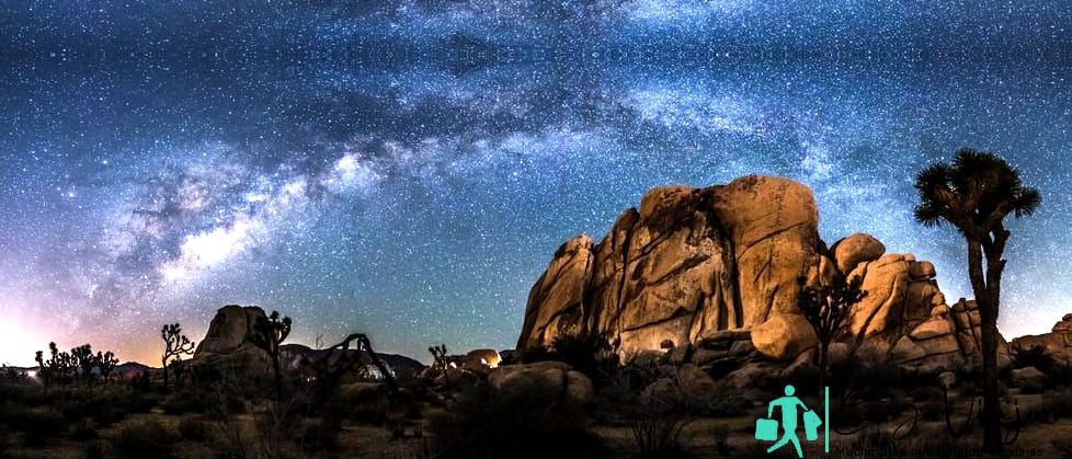 mejor momento para visitar el árbol de joshua para observar las estrellas