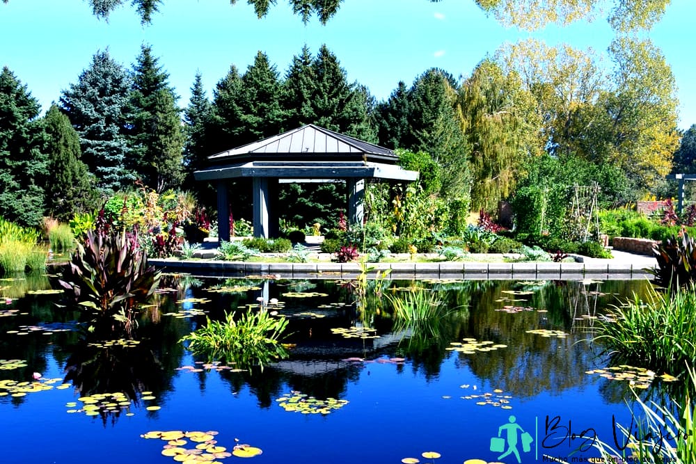 El jardín botánico de Denver, Colorado.  Mejor época para visitar los jardines botánicos de Denver